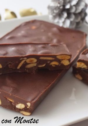 Una foto de Turrón con Nutella