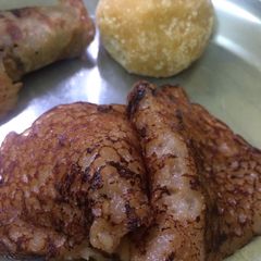 A picture of Meetha Pudla (sweet pan cake).