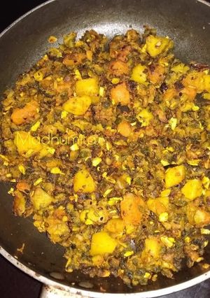 A picture of Karela (BitterGourd) Fry.