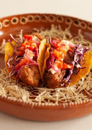 Una foto de Tacos de pescado