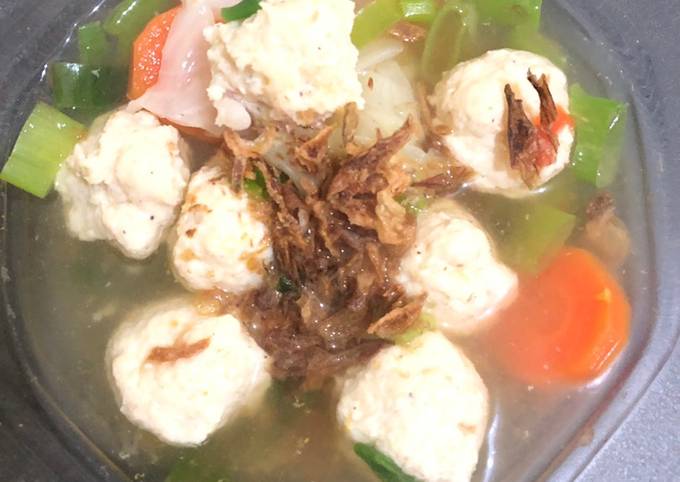Sup Baso Ayam Udang