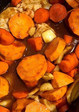 A picture of Japanese Curry (sweet).