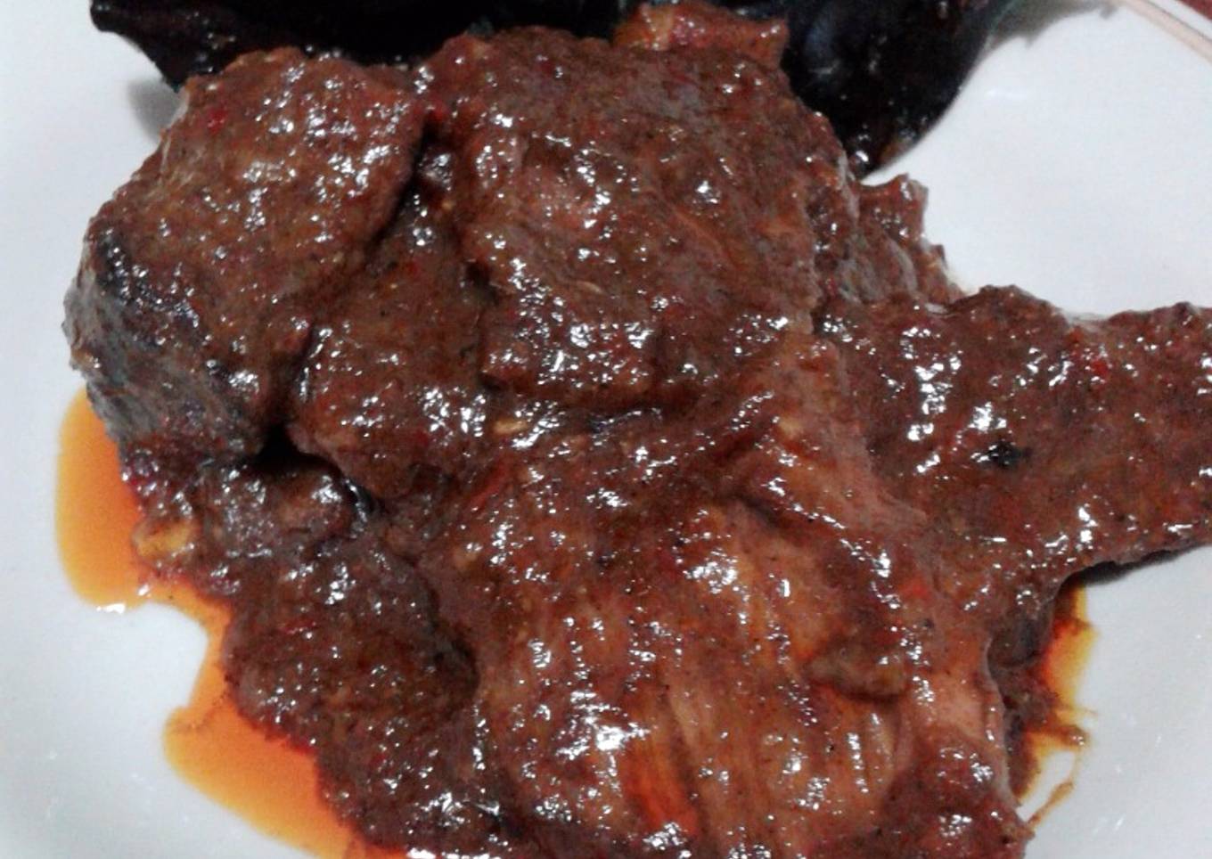 Rendang Daging Simple bgt