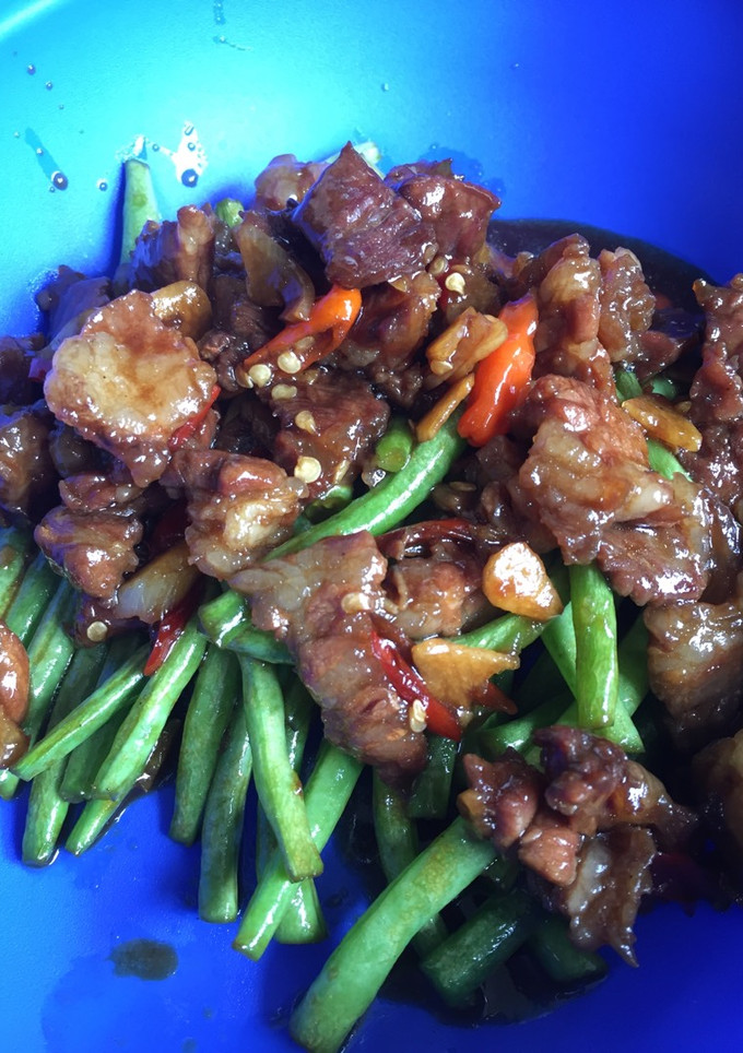 Foto resep Buncis cah sapi