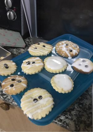 Una foto de Galletas de mantequilla con glaseado 👩🏽‍🍳