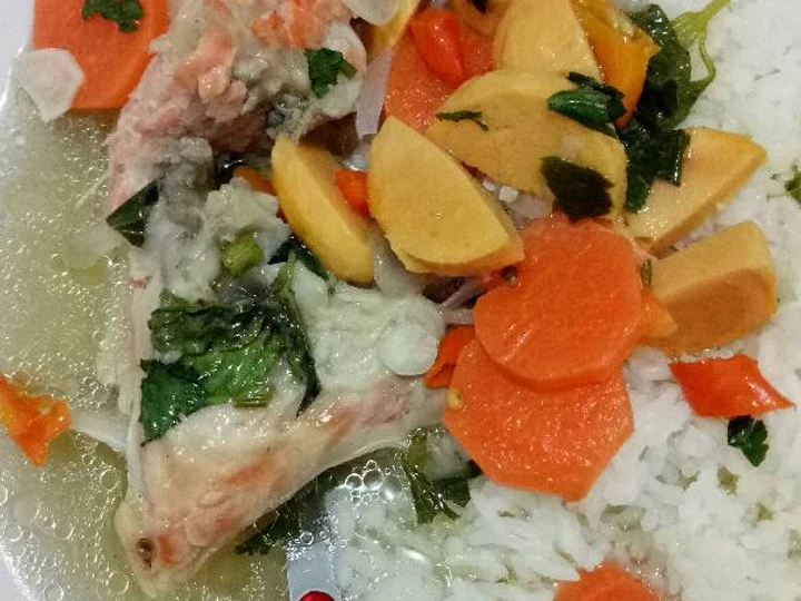 Cara Mudah Membikin Resep Sop Kepala Salmon yang Menggugah Selera Anti Ribet, Lezat Sekali