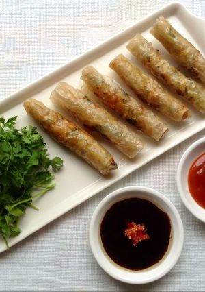 Hình của món Ram bắp chay.