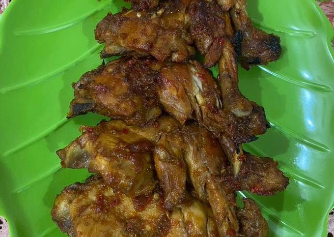 Ayam bakar bumbu kecap