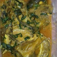 A picture of Ogbono soup.