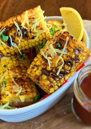 A picture of Sensational Sides - Buttery Charred Sweetcorn.