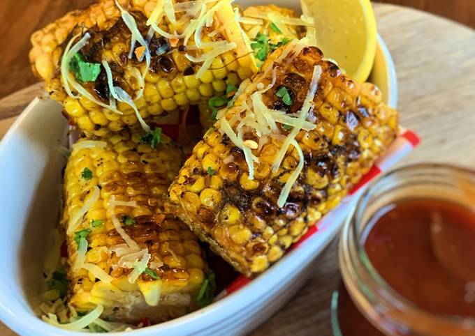 Recipe of Super Quick Homemade Sensational Sides - Buttery Charred Sweetcorn