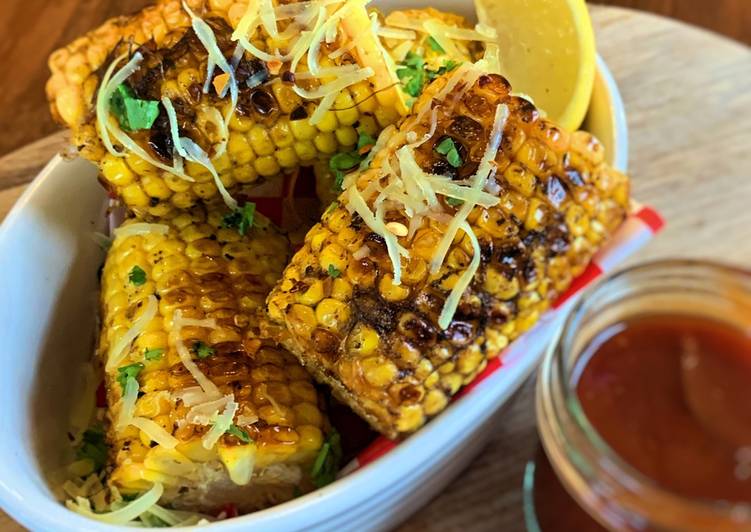 Recipe of Award-winning Sensational Sides - Buttery Charred Sweetcorn
