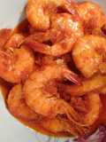 Udang sambal lado