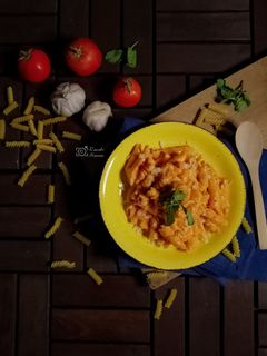 صورة لوصفة بينك باستا 🍝 Pink pasta