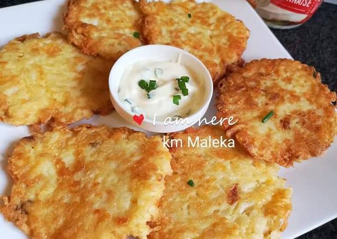 Potato latkes