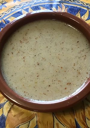 Une photo de Sauce salade épicée au malt et érable