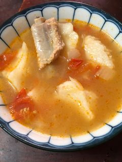 洋蔥番茄山藥排骨湯 的食譜成品照片