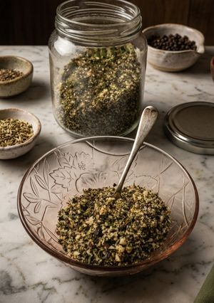 Una foto de Mezcla de especias para "Pesto"