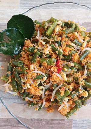Foto resep Urap Kacang Panjang