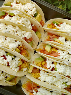 Una foto de Tacos de pollo