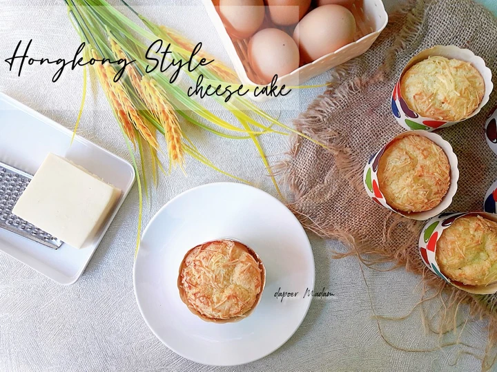 Cara Mudah Membuat Resep BOLU HONGKONG [Hongkong Style Cheese Cake] yang  Bikin Ketagihan Anti Ribet, Mantap