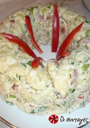 A picture of Festive Potato Salad.
