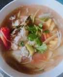 Canh chua cá diêu hồng