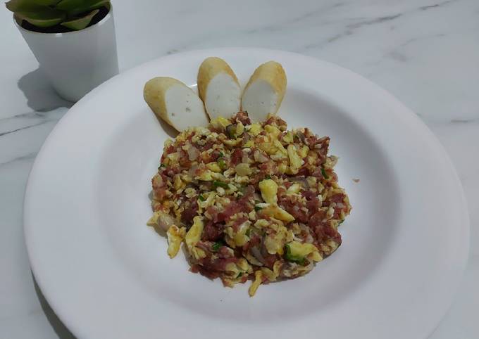 Resep: Kornet telur🍳 Bunda Pasti Bisa