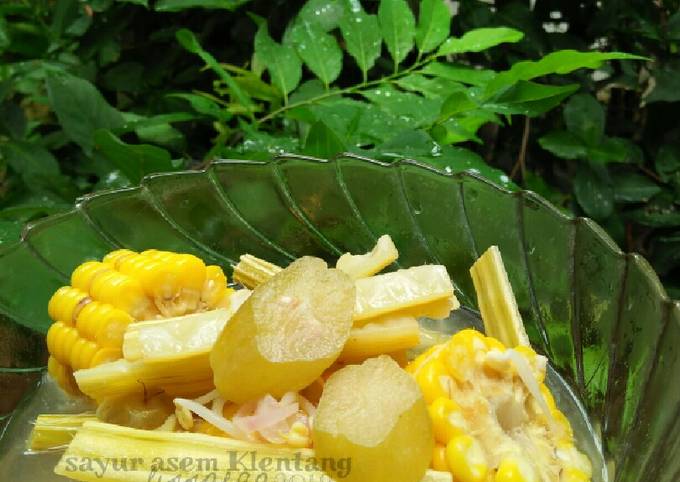 Cara Gampang Membuat Sayur asem Klentang yang Lezat Sekali