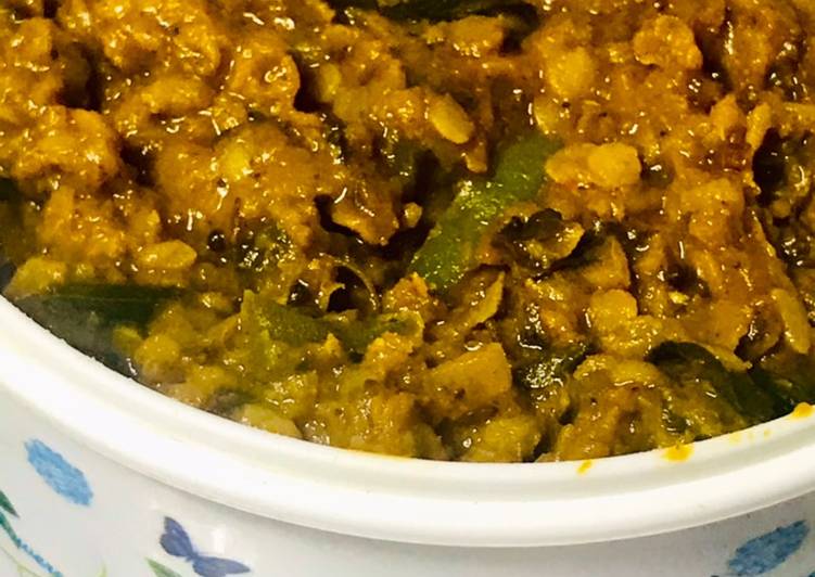 Steps to Make Speedy Dal Masoor with capsicum