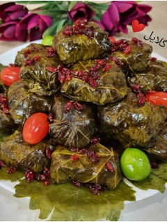 عکسی از دستور دلمه برگ مو 😋