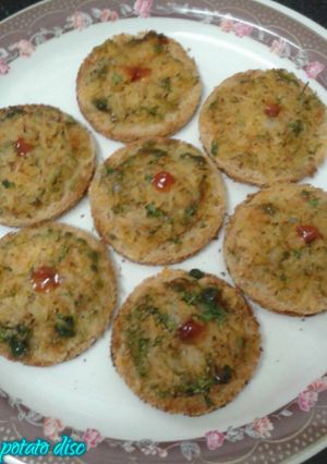 A picture of Bread potato disc.