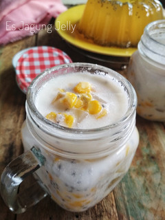 Foto resep Es Jagung Jelly