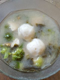 Foto resep Sup bakso ikan