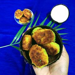A picture of Nutritious Coconut Fritters.
