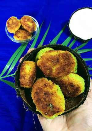 A picture of Nutritious Coconut Fritters.