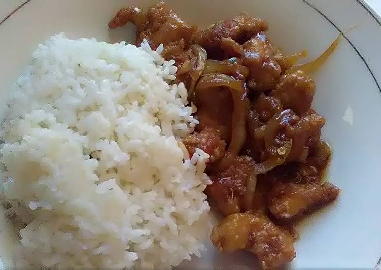 Chicken katsu sauce teriyaki