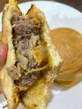 Patty burger yang tebal