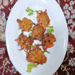 Crispy onion pakodas-レシピのメイン写真