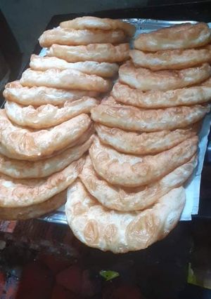 صورة لوصفة خفاف بسميد وفرينة