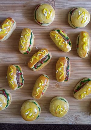Foto resep Nastar melted no mixer (Bentuk Burger/Hot Dog)