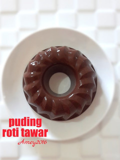 Foto resep Puding roti coklat