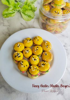 Foto resep 786. Fancy Nastar (Nastar Burger)
