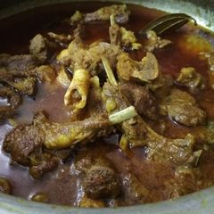 A picture of Traditional Mutton Curry.