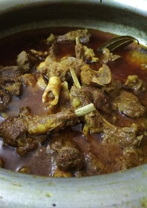 A picture of Traditional Mutton Curry.