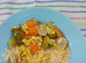 Foto resep Sup Tomat Ayam Baso