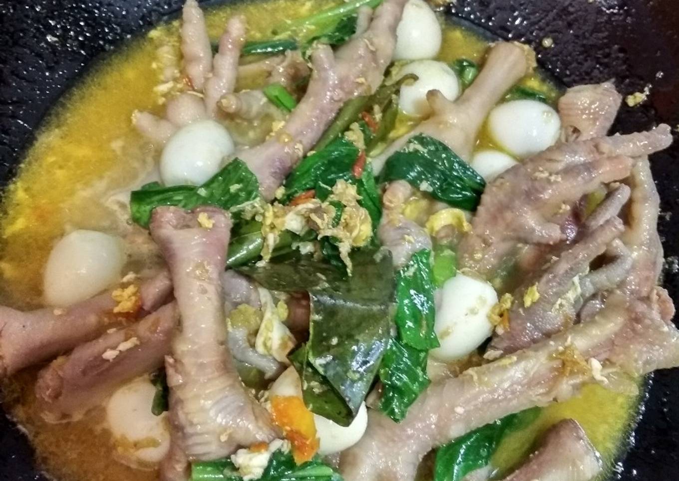 Seblak Ceker & Telur Puyuh