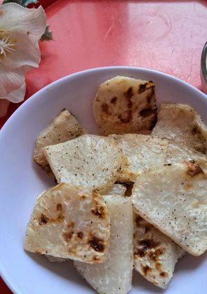 Sütőben sült karalábé recept fotója
