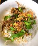 Miến lươn nước / trộn