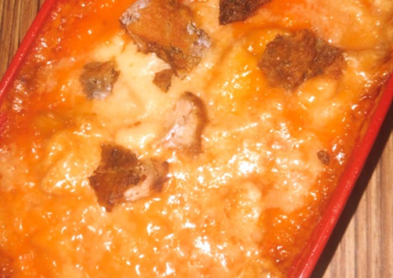 Baked Salmon Mentai Rice